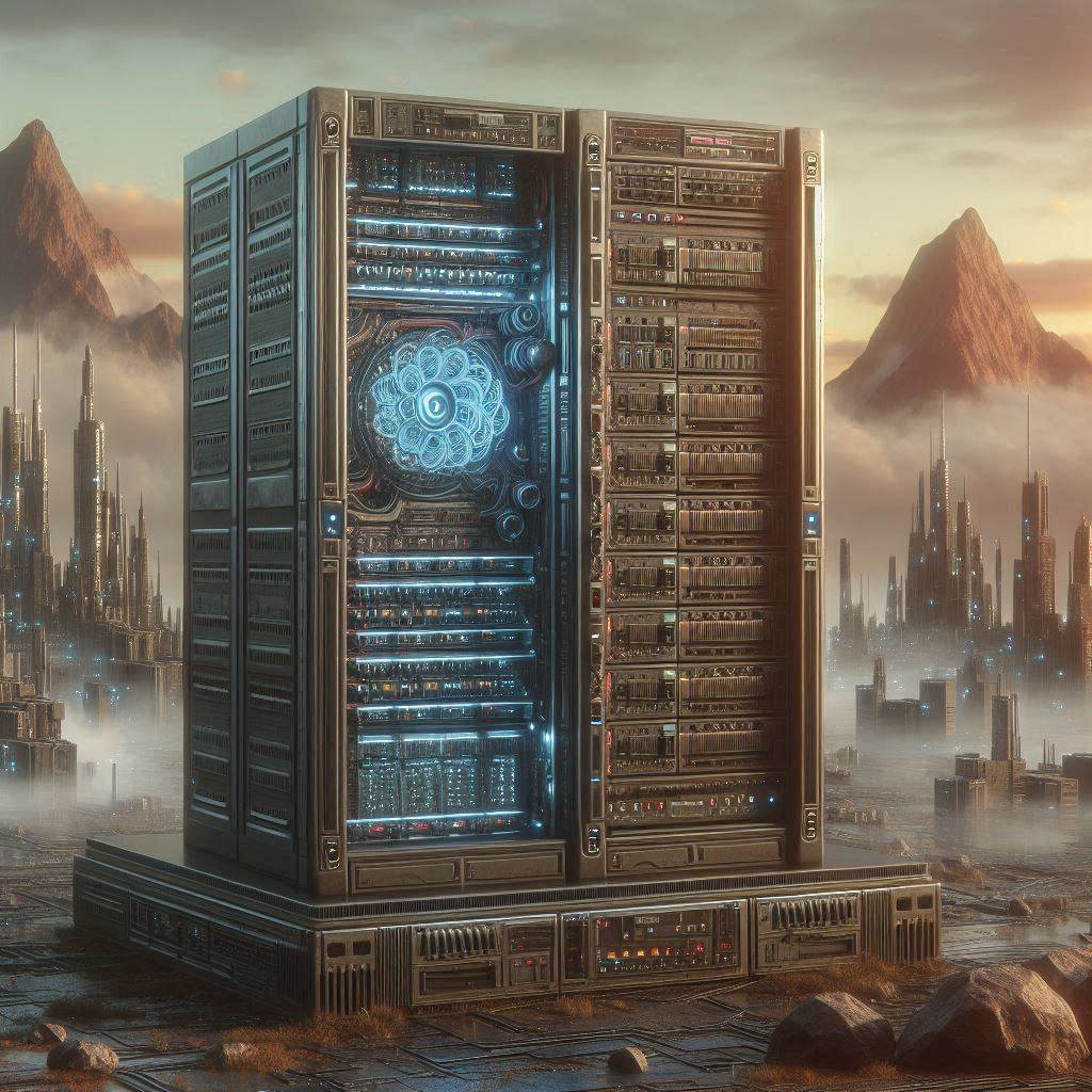 IBM Mainframe ilustration
