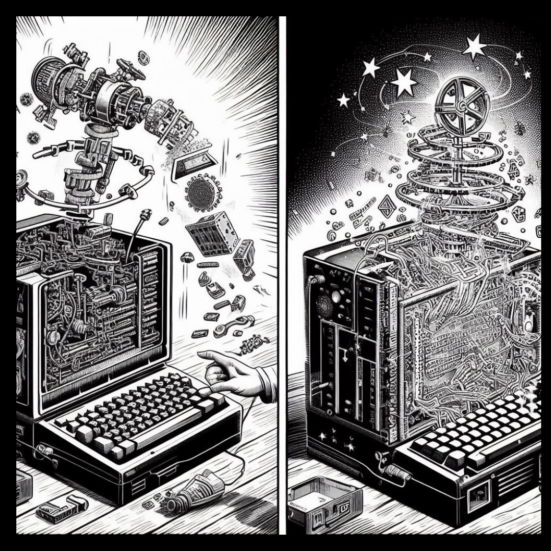 Mighty Mainframe - Comic