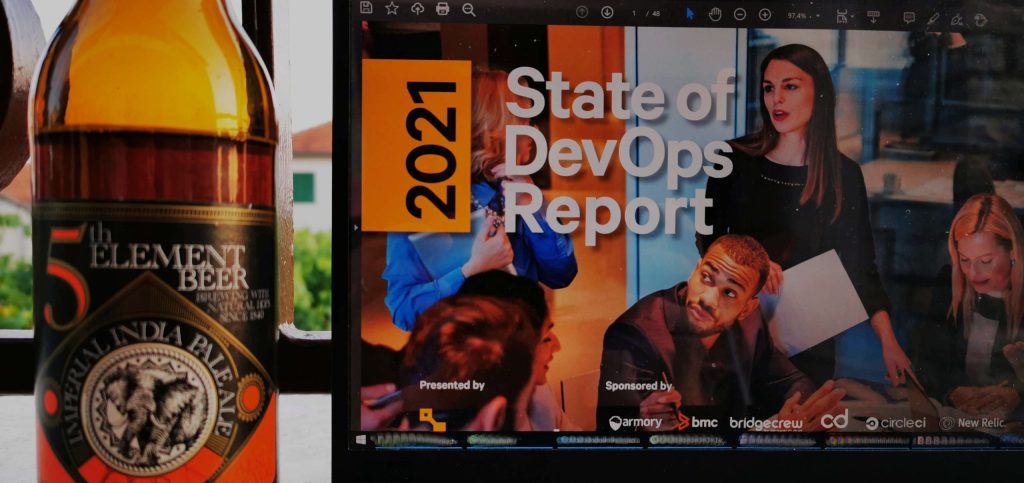 State of DevOps Report 2021 Header