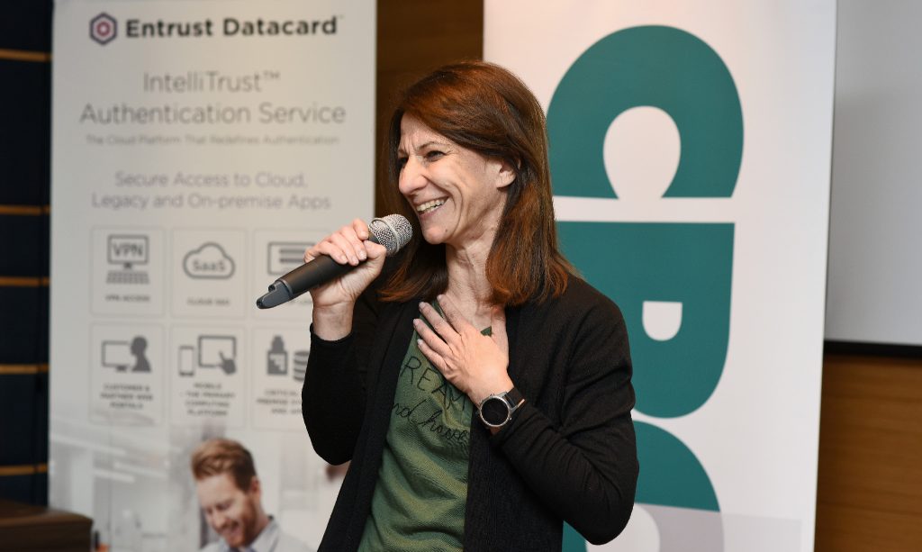 Vedrana Miholić presenting at Round table