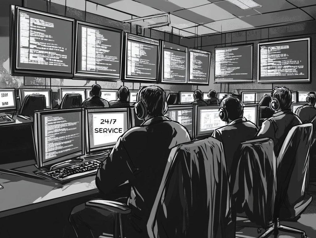 Mainframe operations center