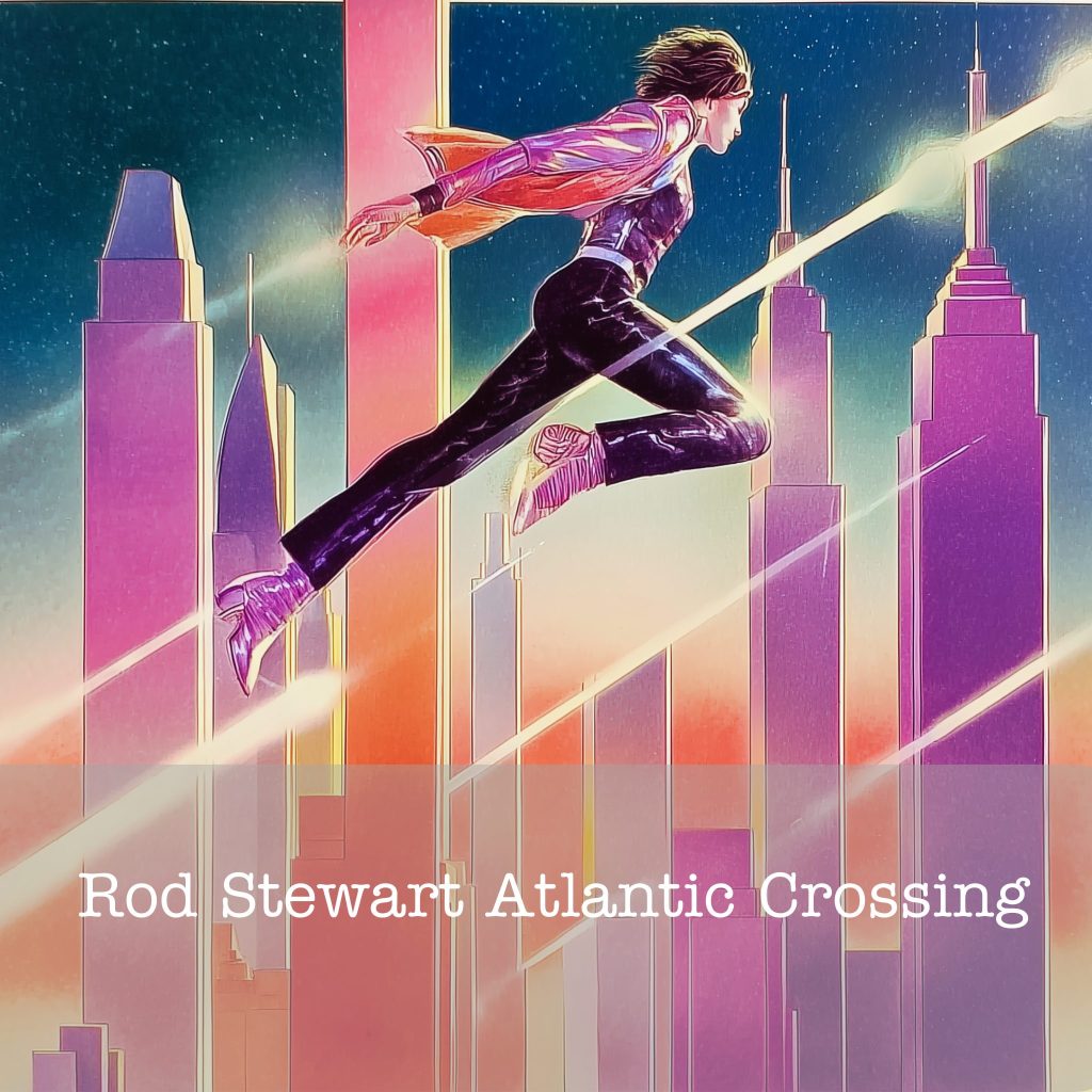 Rod Stewart Atlantic Crossing as example of mainframe modernization.
