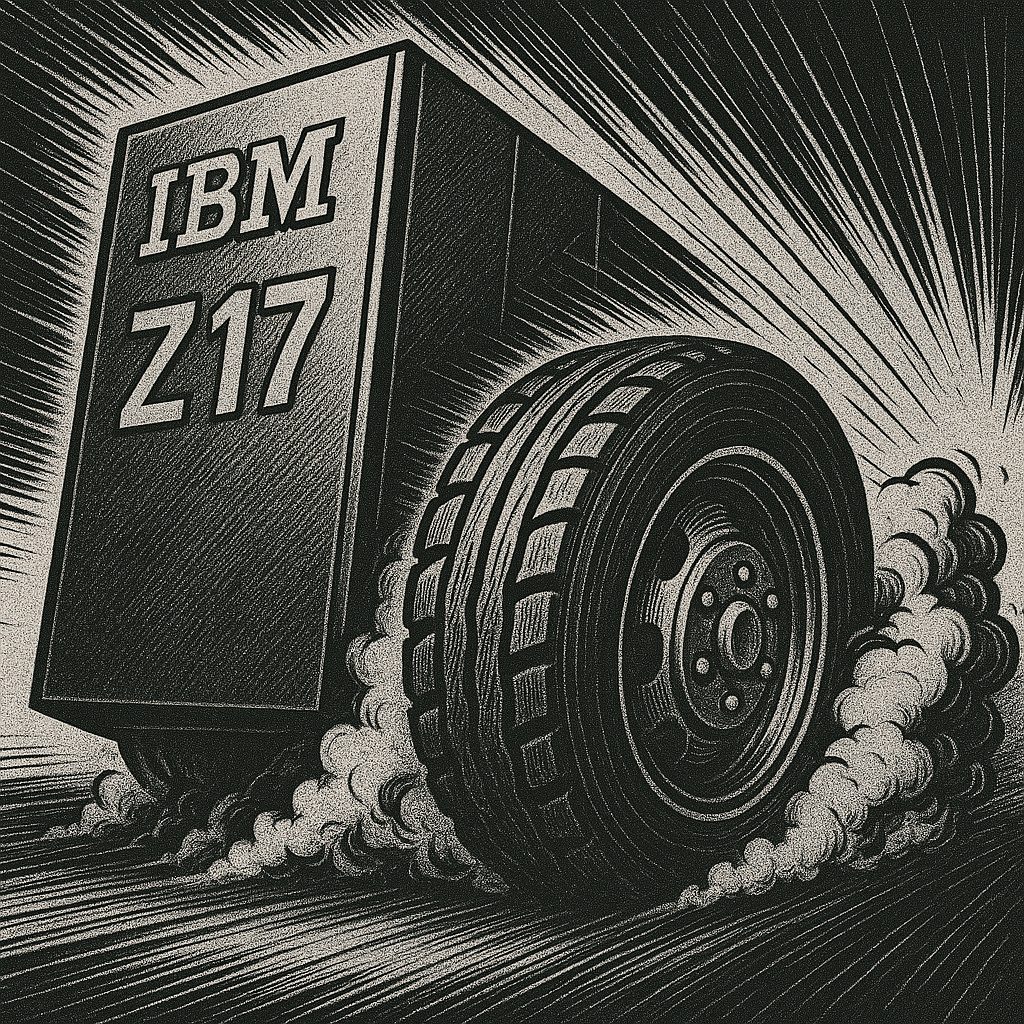 IBM Z17 running fast.