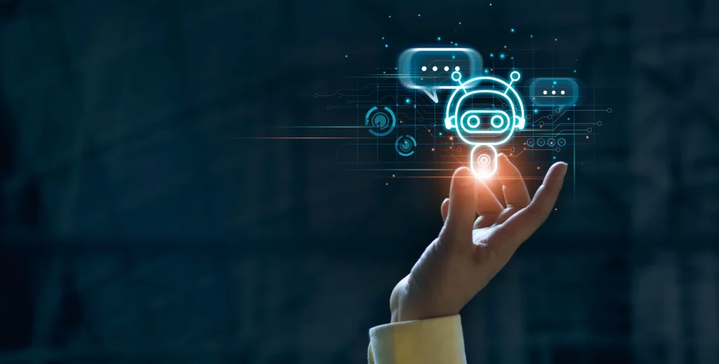 Chatbot support robot