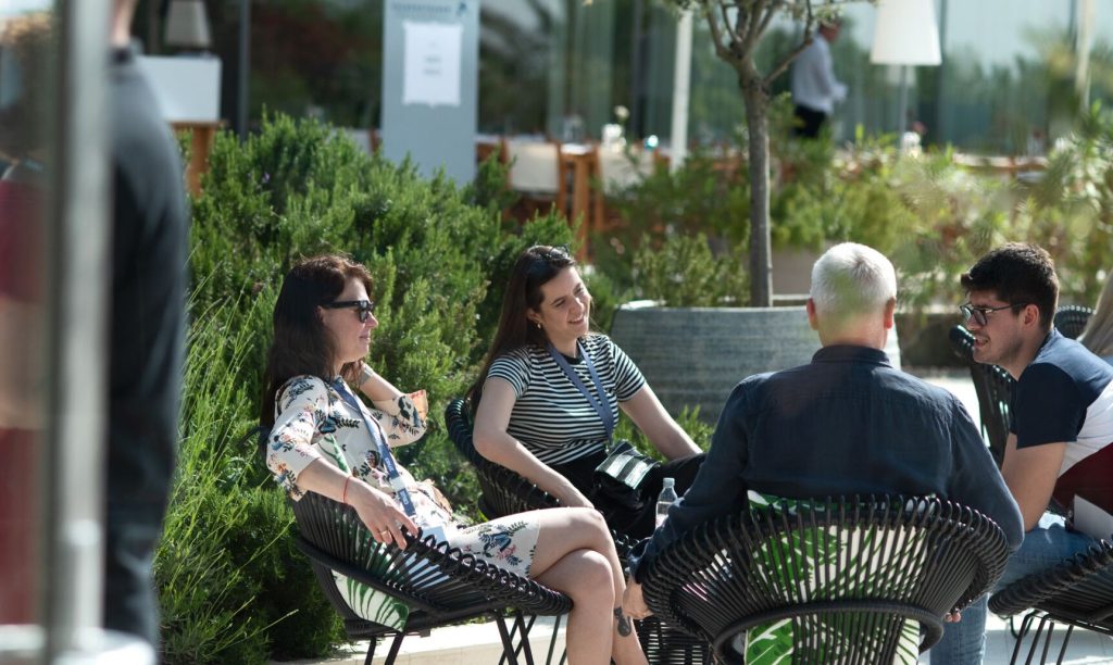 Mighty mainframe conference atmosphere