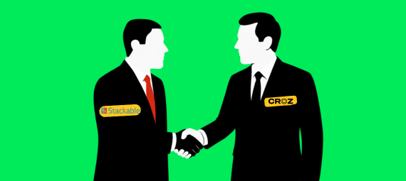 CROZ and Stackable form new partnership header