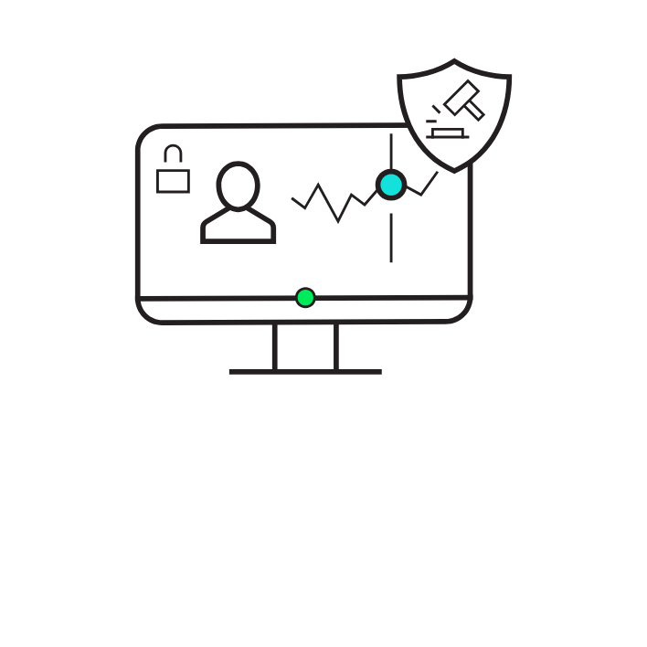 Data Security, Privacy & Governance icon