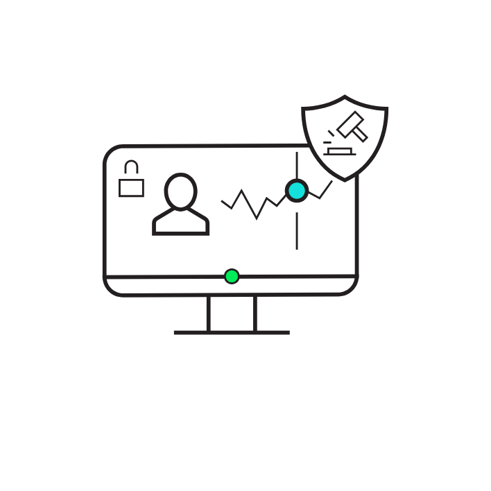 Data Security, Privacy & Governance icon