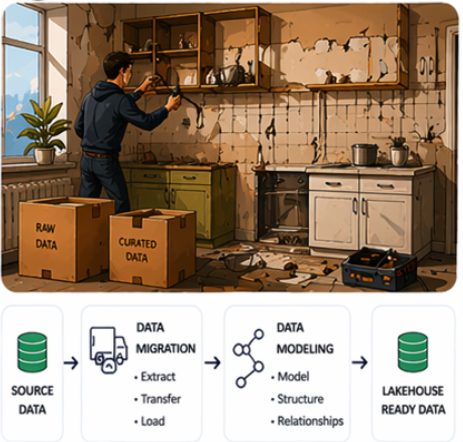 ETL modernization with data modeling and migration