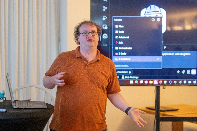 Tim Mcneon at Mighty Mainframe conference