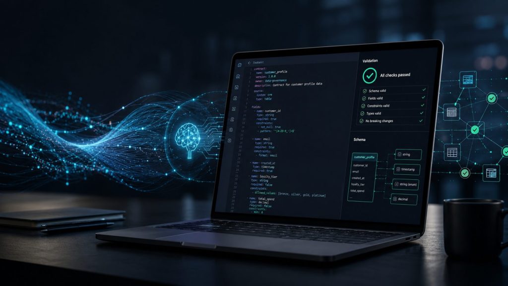 LLM writes data contracts header image