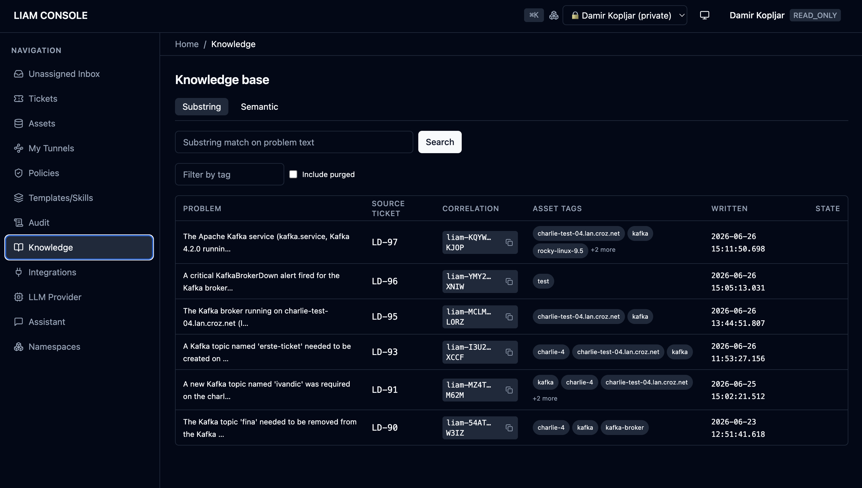 Carbon.operate knowledge base